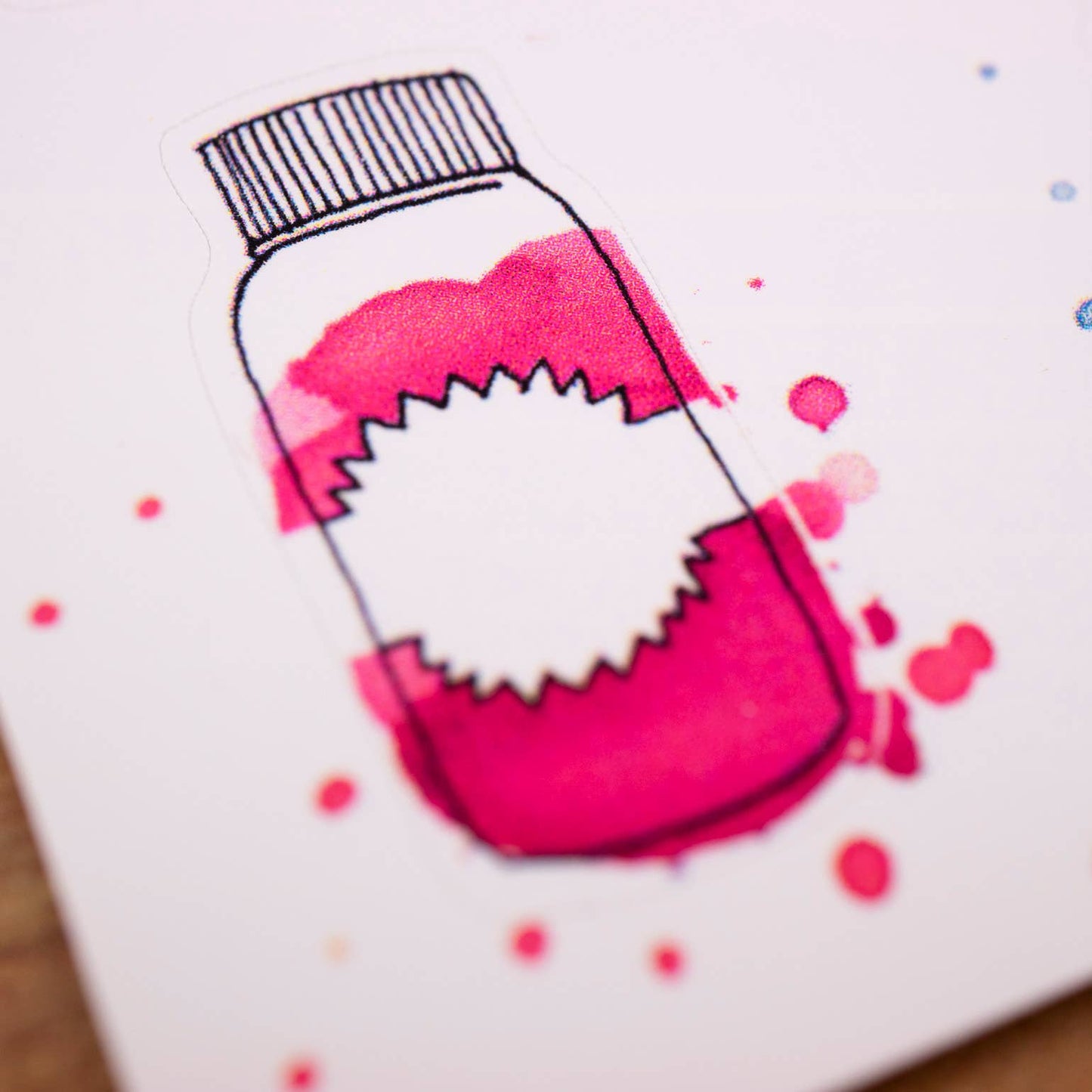 Inky Dreams Ink Bottle Sticker Sheet (24-013)