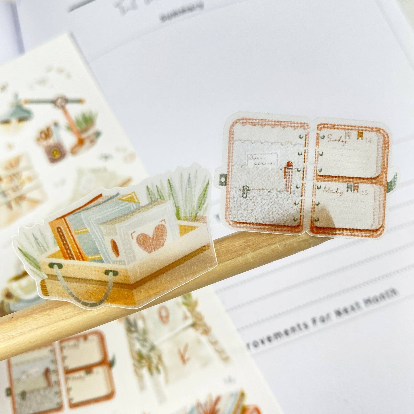 Sticker Sheet - Reading Time