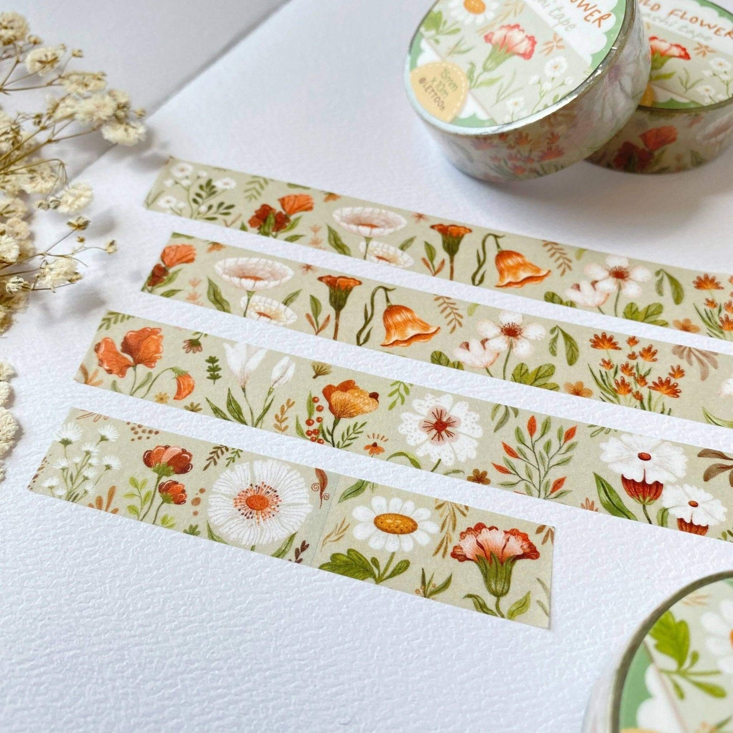 Washi Tape - Wild Flower