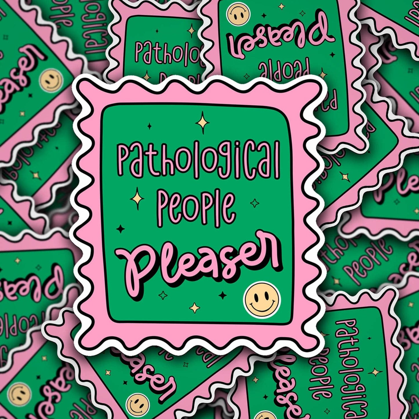 Sonny Rising - Vinyl Decal Pathological People Pleaser