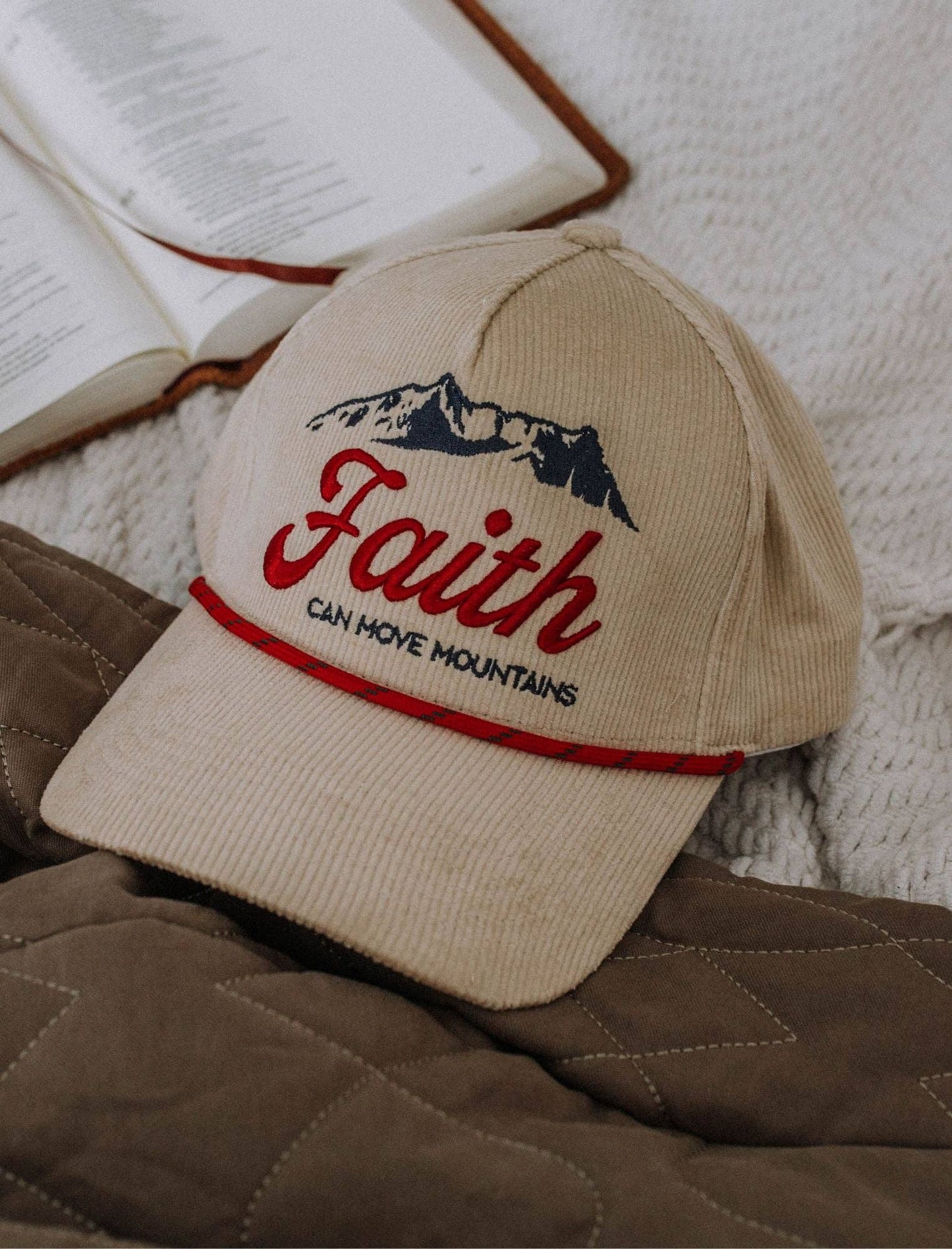 Jenessa Wait - Hat: Faith Can Move Mountians