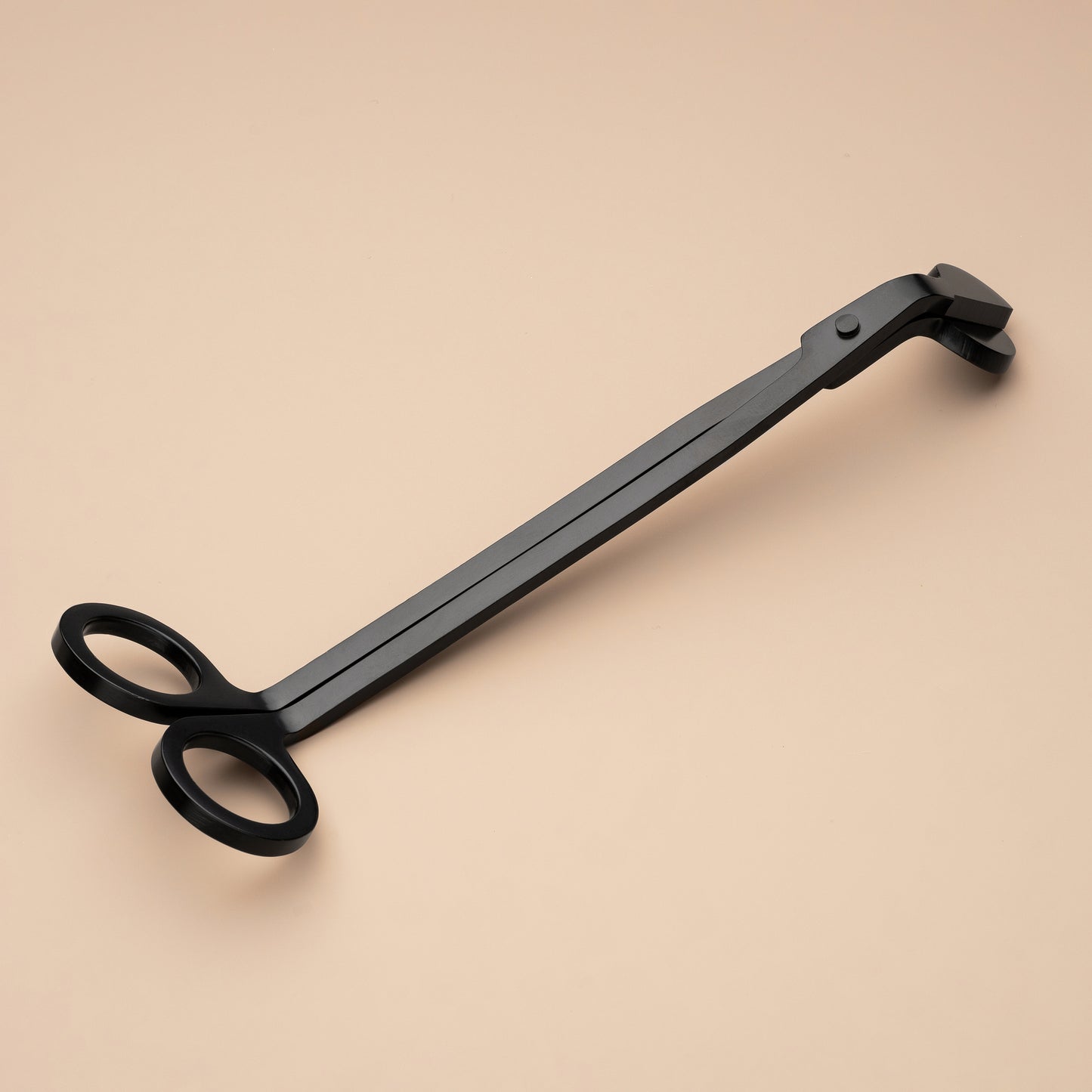 Wick trimmer in gold, black, or rose gold – 7-inch stainless steel tool for trimming candle wicks to 1/8–1/4 inch, promoting a cleaner, longer-lasting burn; handcrafted by Graceful Garden Studio