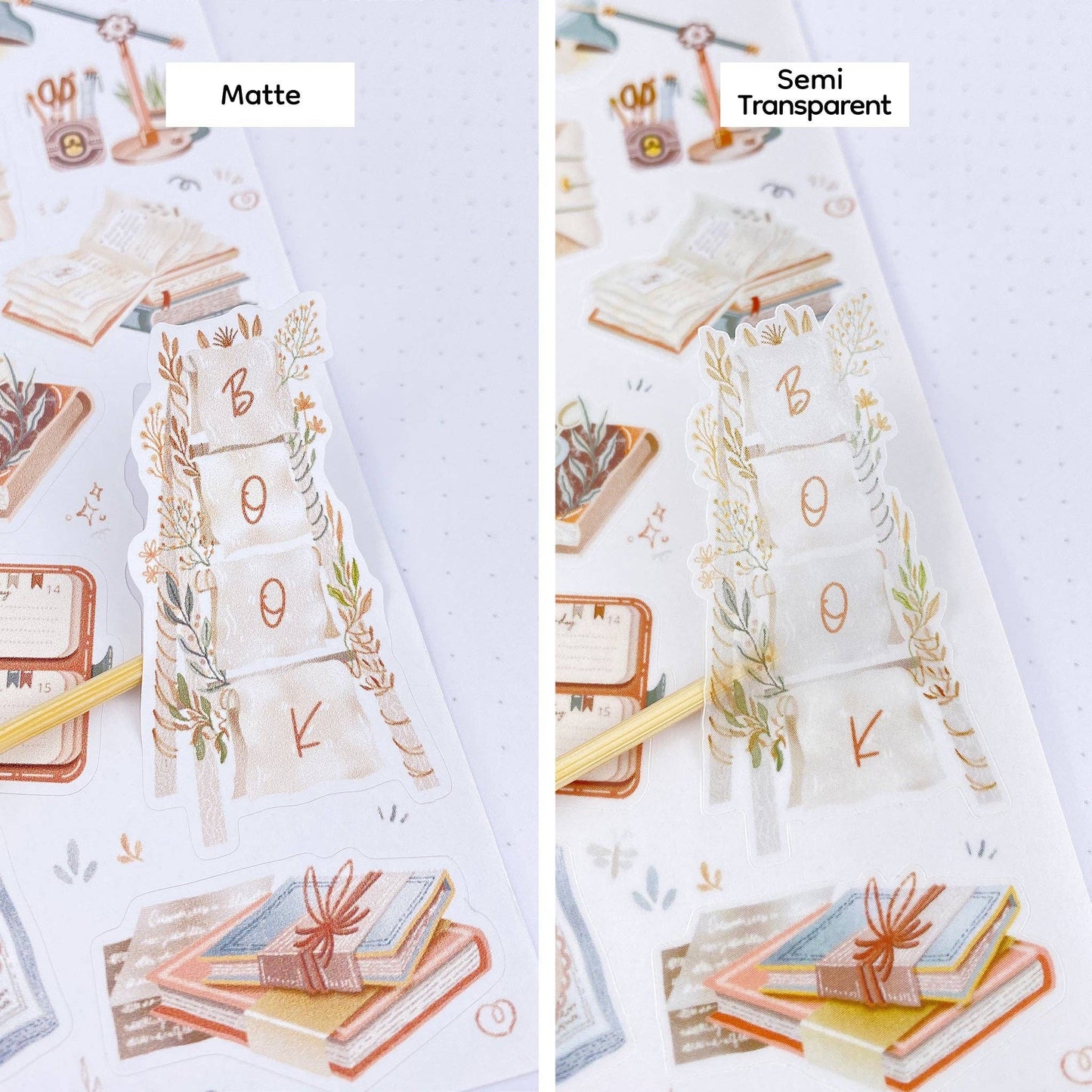 Sticker Sheet - Reading Time