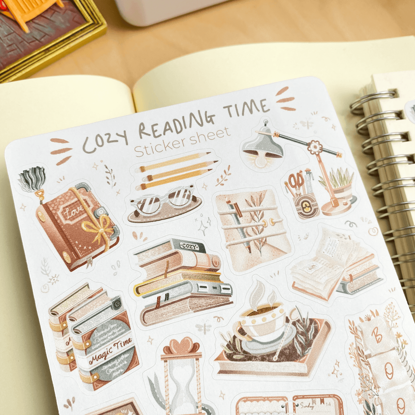 Sticker Sheet - Reading Time