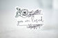 Savannah and James Co - You Are Loved, Vinyl Sticker, 3x3 in.
