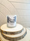 Mango & Coconut Milk candle – hand-poured coconut soy wax with tropical notes of ripe mango and creamy coconut milk, crafted by Graceful Garden Studio