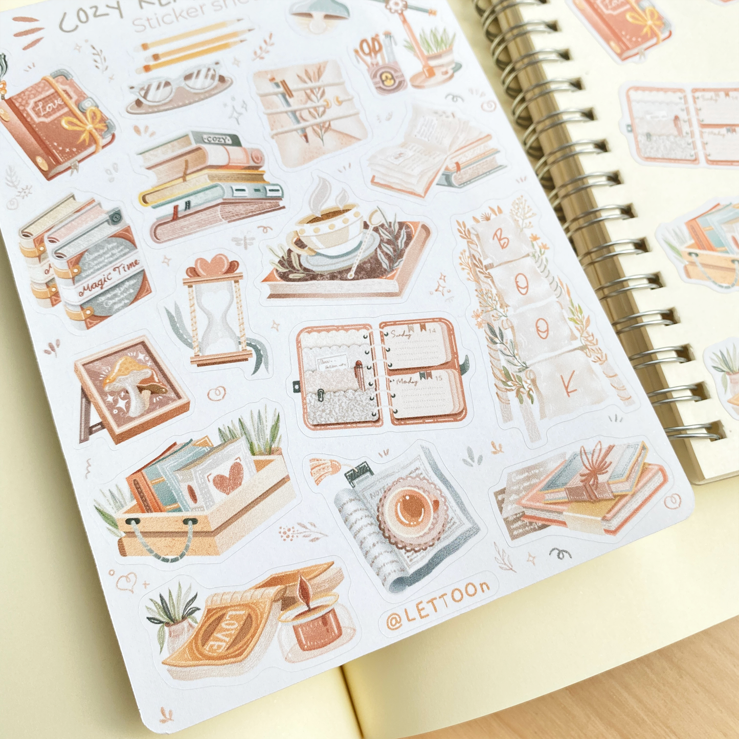 Sticker Sheet - Reading Time