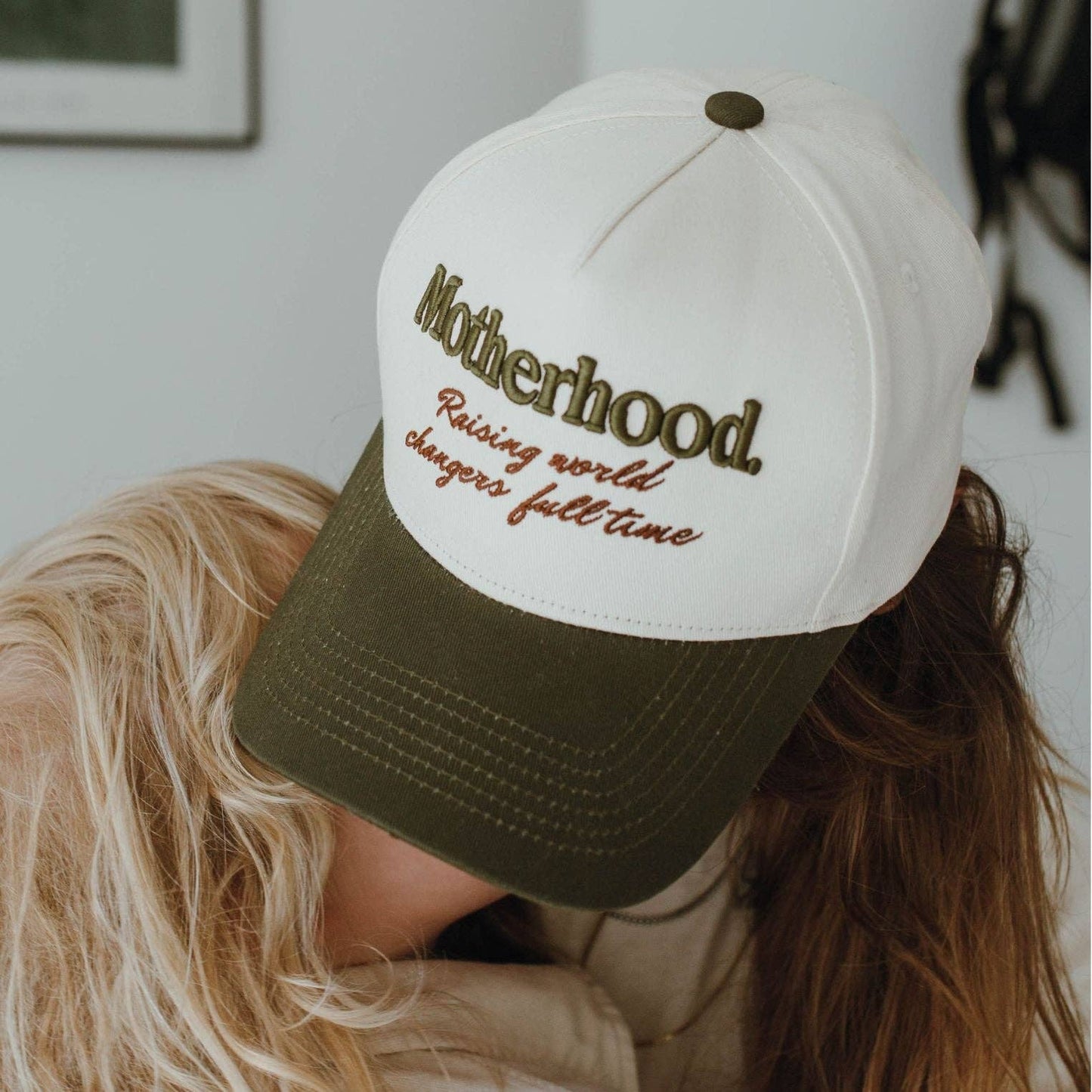 Jenessa Wait - Hat: Motherhood: Raising World Changer
