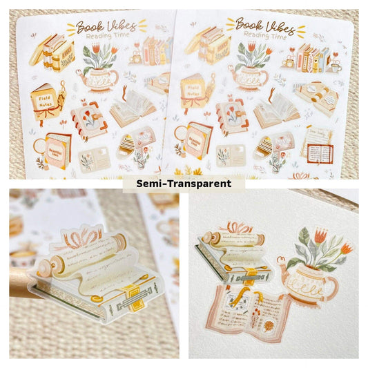Sticker Sheet - Reading Time