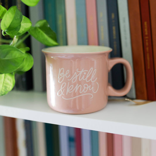 The Daily Grace Co - Be Still and Know Mug