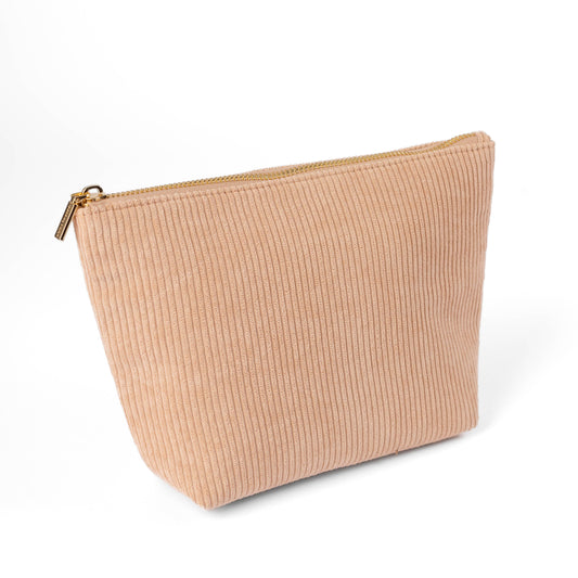 Elyse Breanne Design - Almond Corduroy Carry-All Pouch
