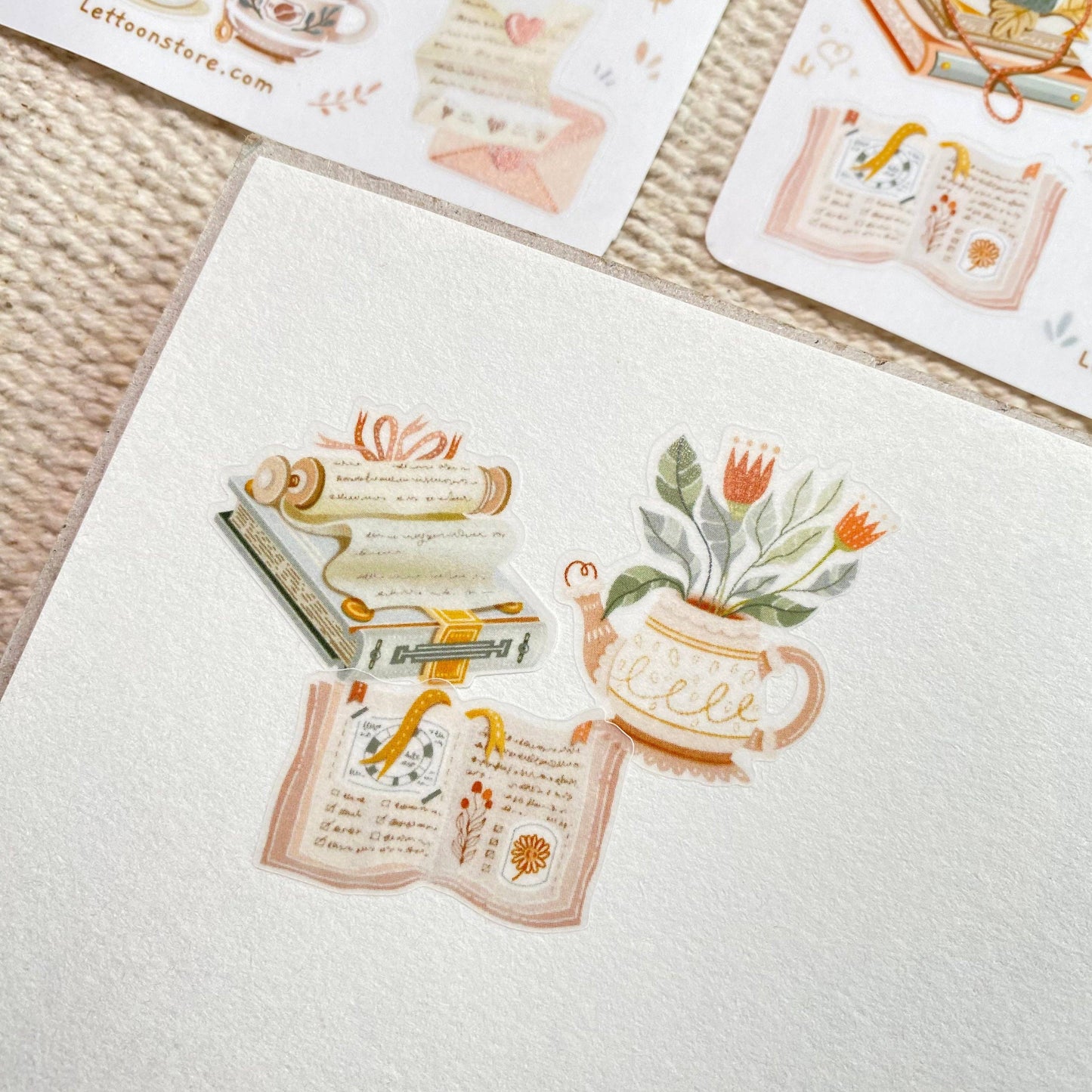 Sticker Sheet - Reading Time