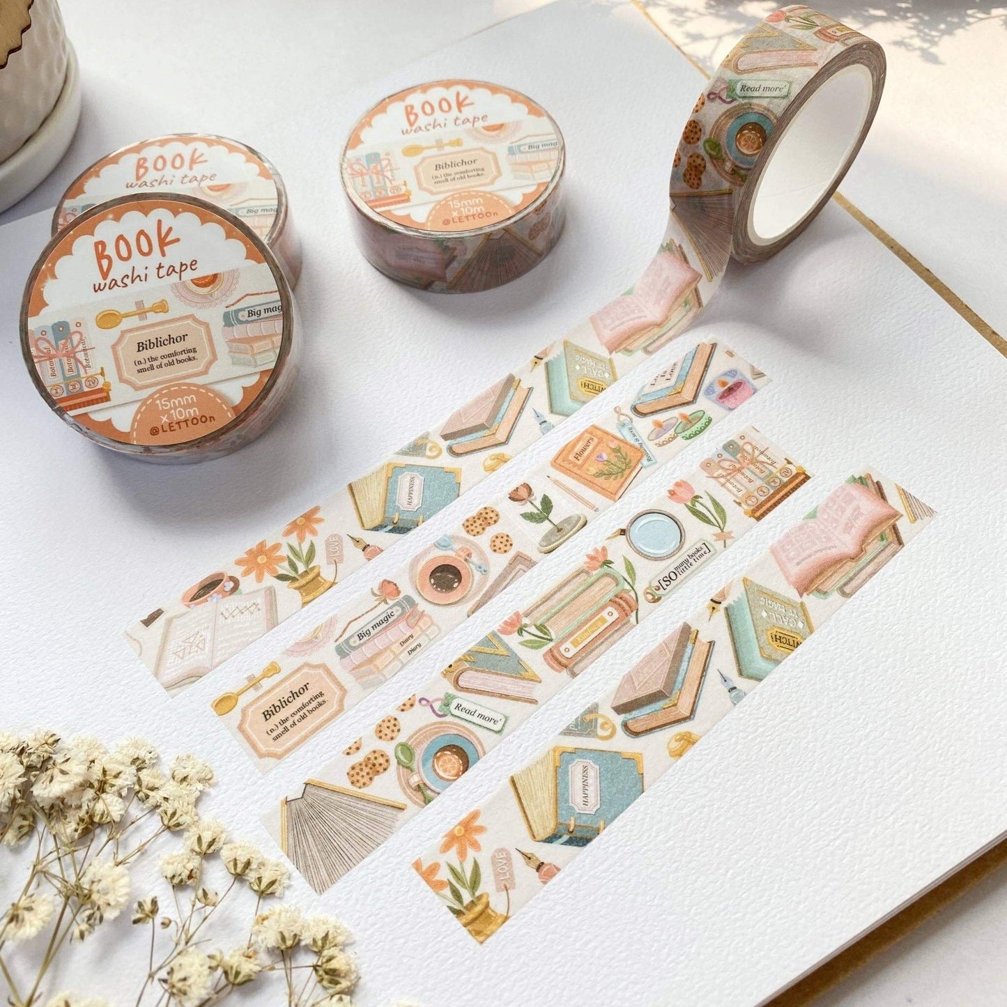 Washi Tape - Book