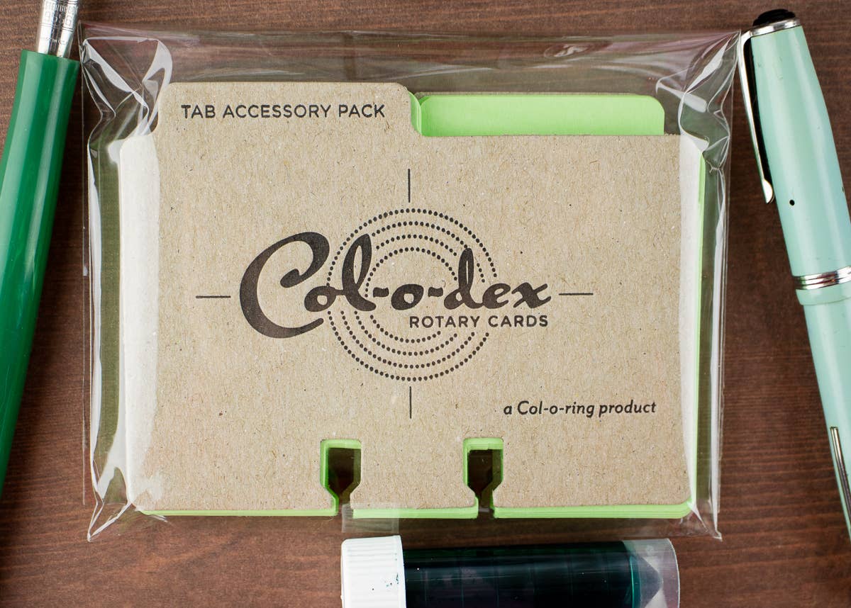 Col-o-dex Tabs Accessory Pack