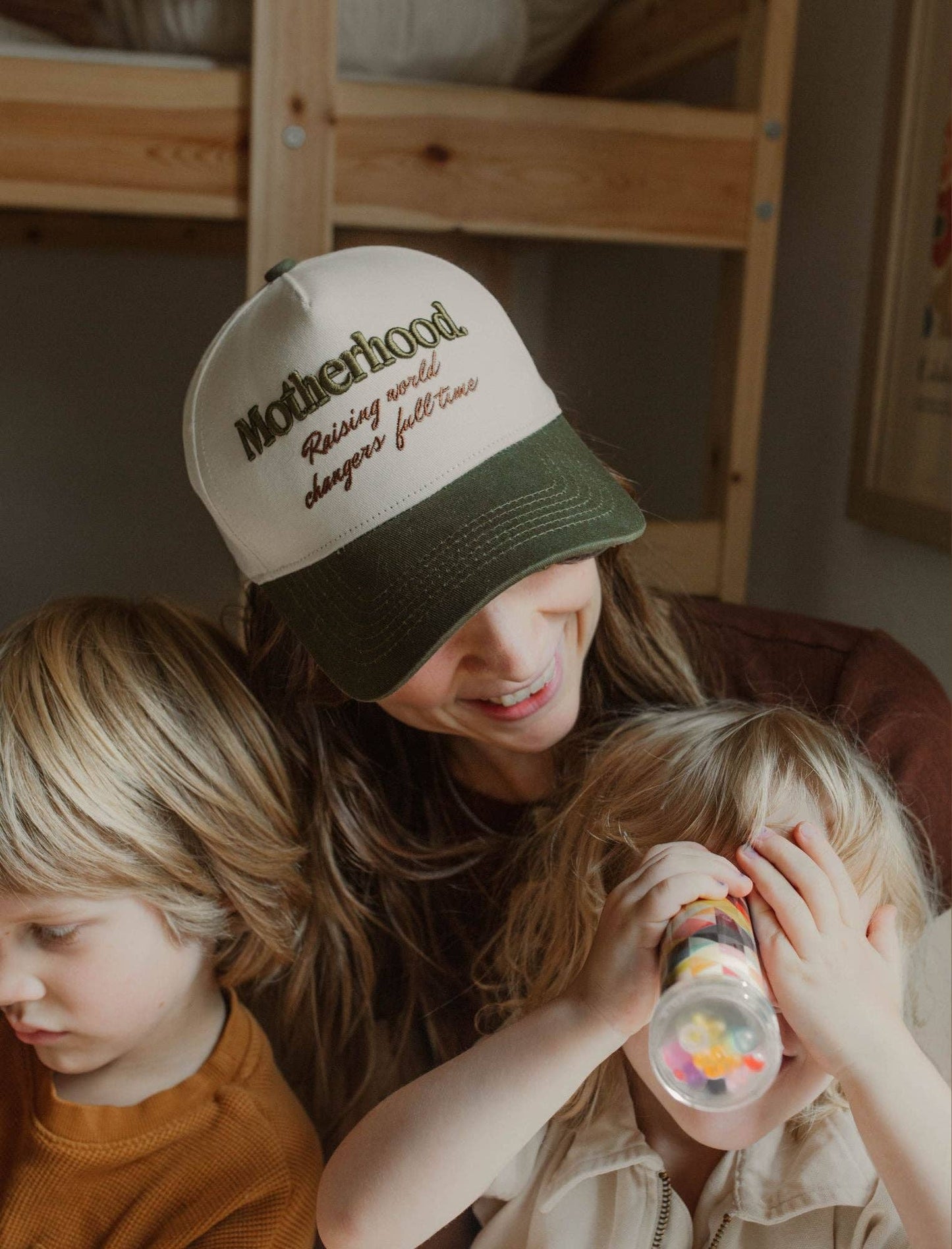 Jenessa Wait - Hat: Motherhood: Raising World Changer