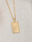 Jenessa Wait - Necklace: 18kt Gold In every season I will Praise