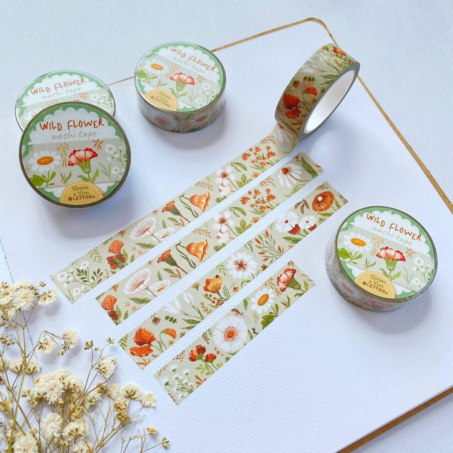 Washi Tape - Wild Flower