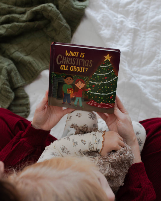 The Daily Grace Co - What is Christmas All About? Children's Touch-And-Feel Board Book