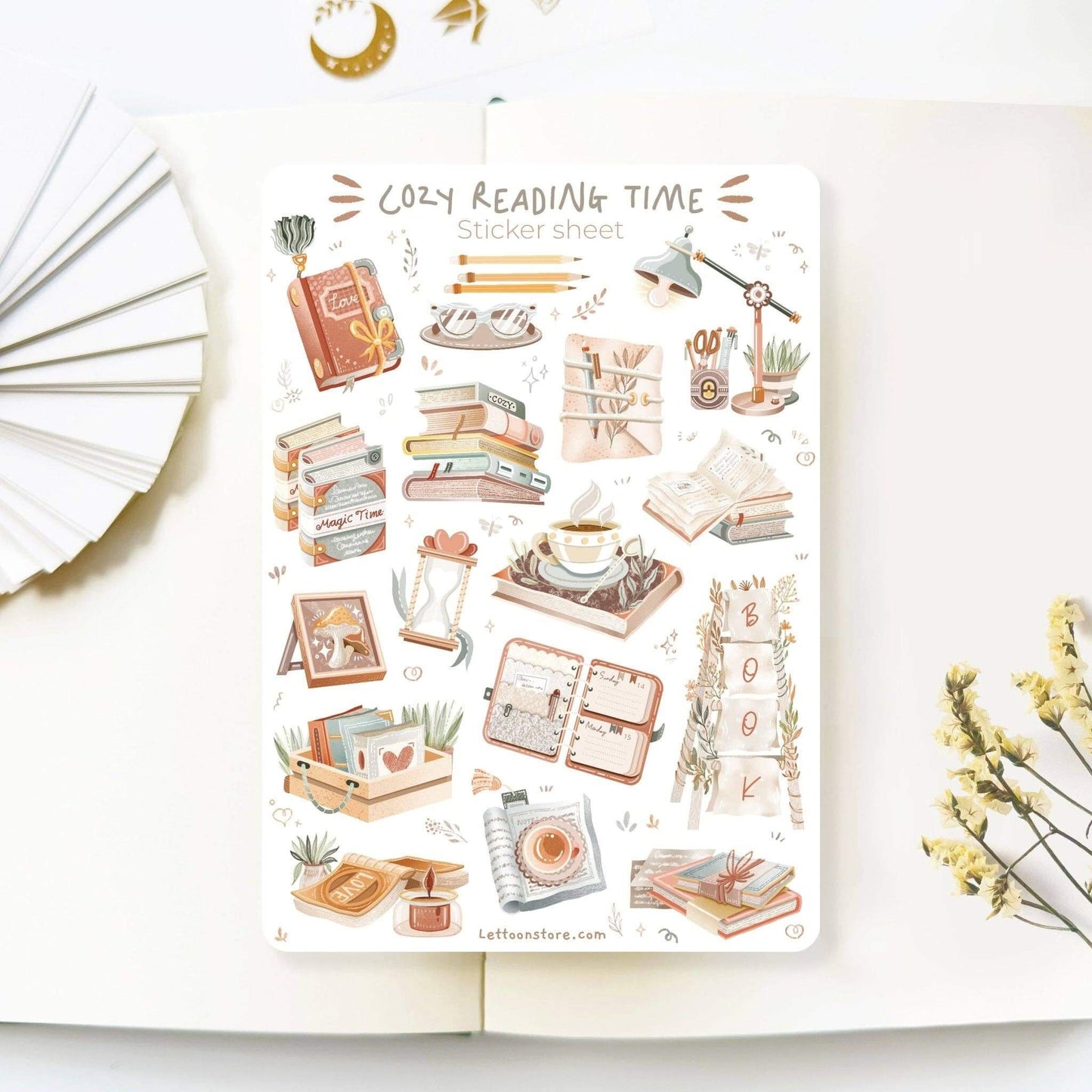 Sticker Sheet - Reading Time