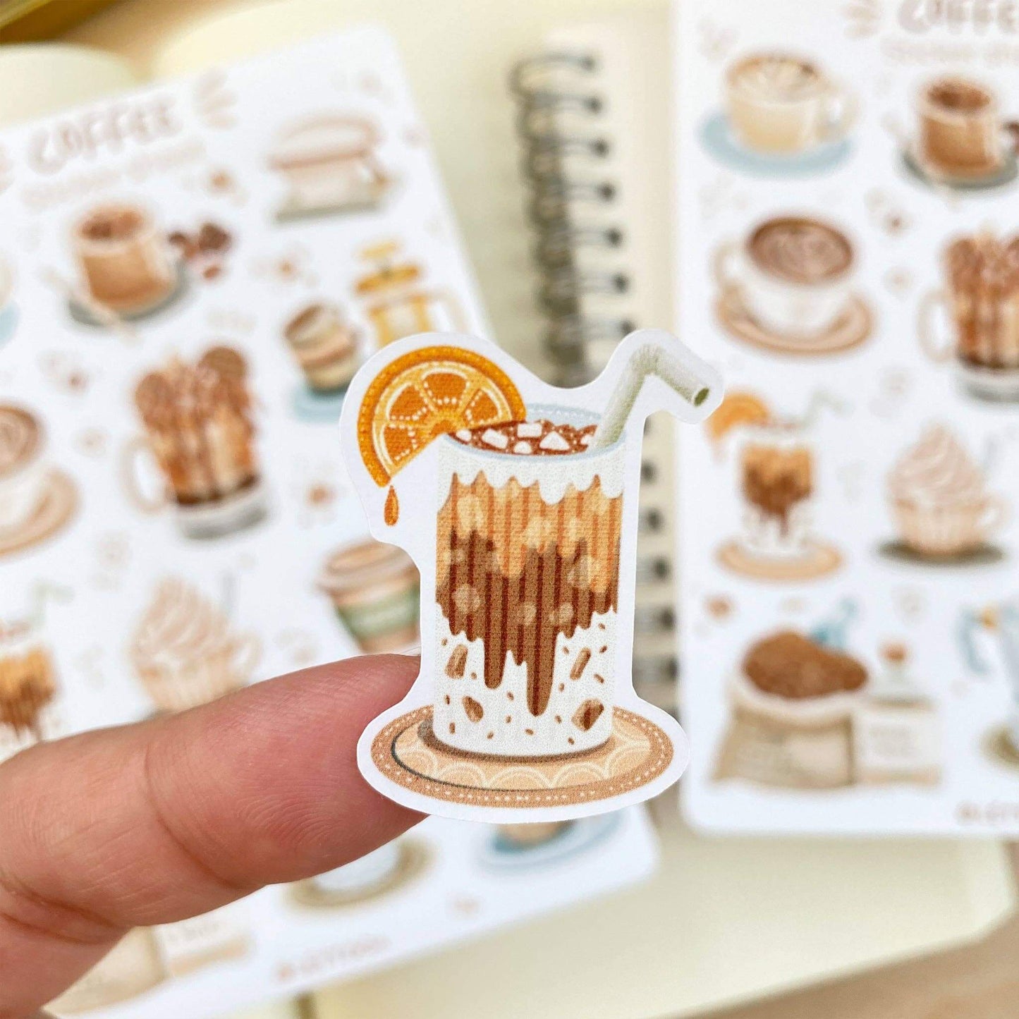Sticker Sheet - Coffee