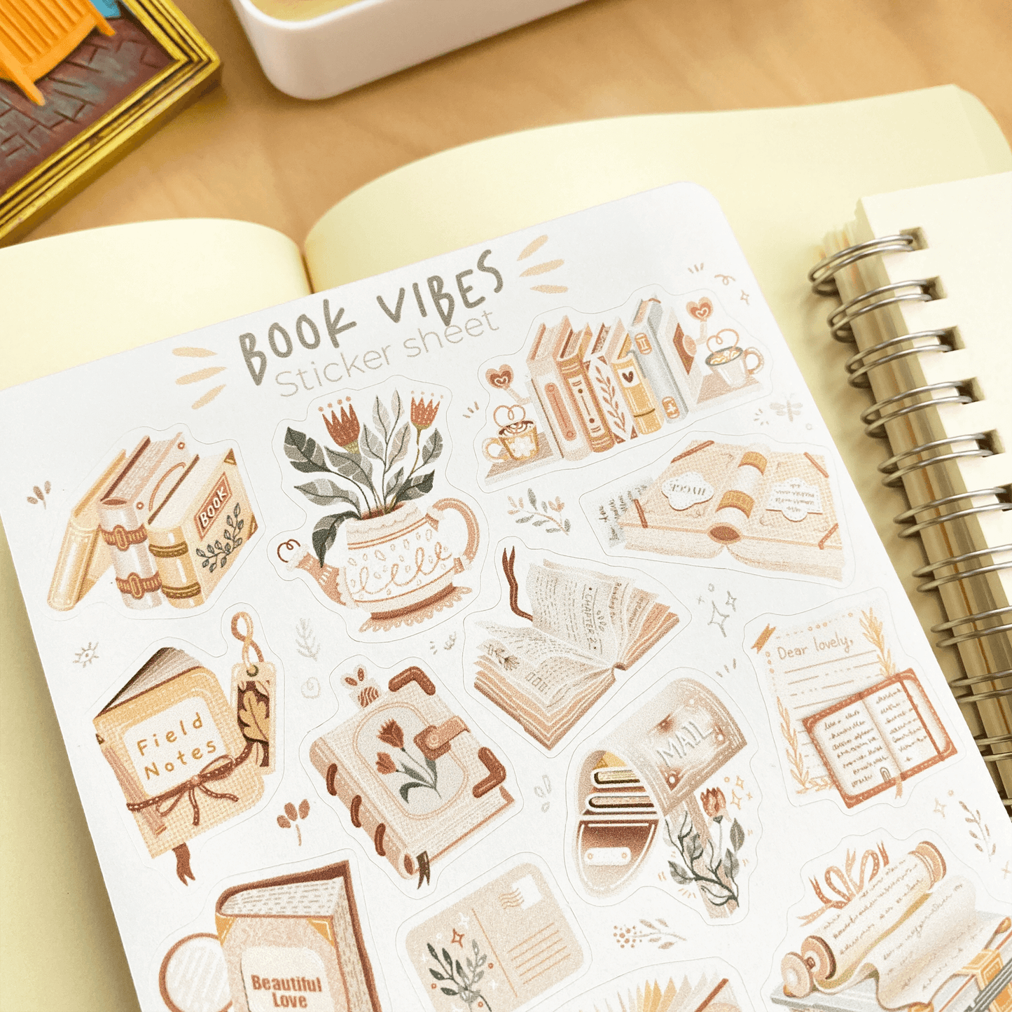 Sticker Sheet - Reading Time