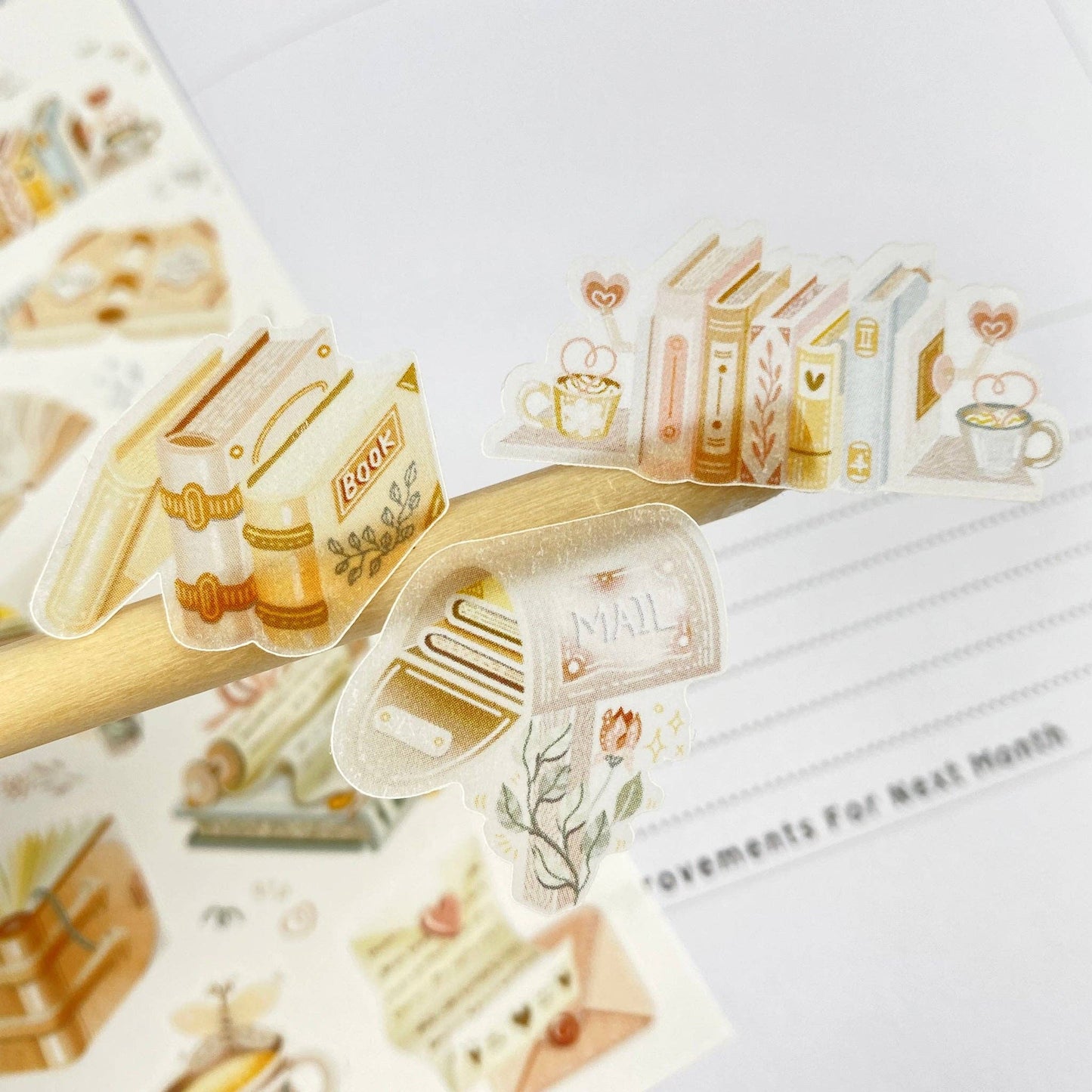 Sticker Sheet - Reading Time