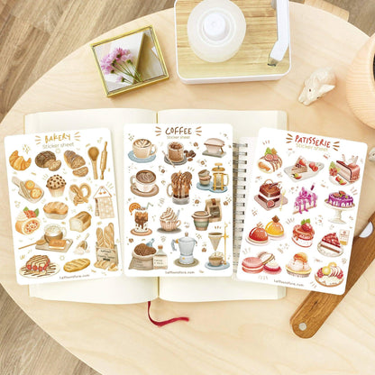 Sticker Sheet - Coffee