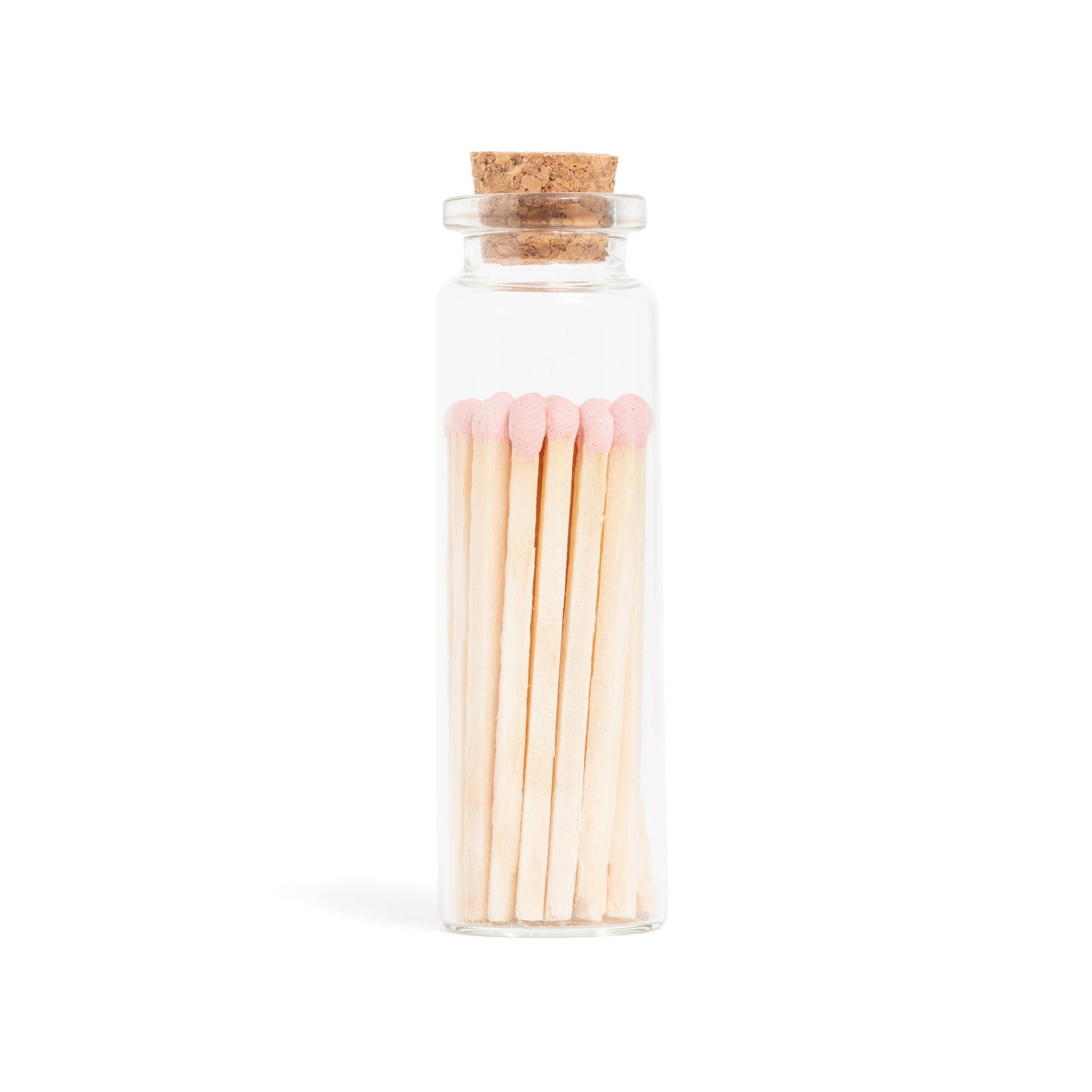 Enlighten the Occasion - Baby Pink Matches in Small Corked Vial