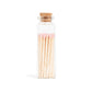 Enlighten the Occasion - Baby Pink Matches in Small Corked Vial