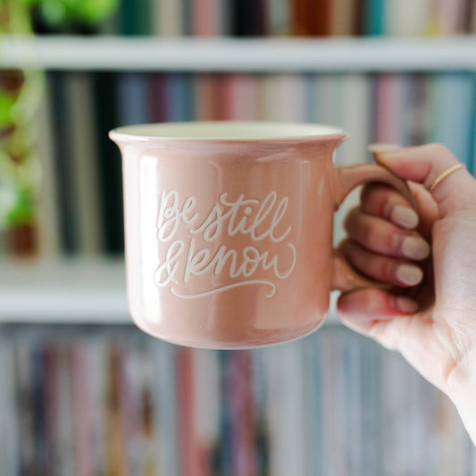 The Daily Grace Co - Be Still and Know Mug